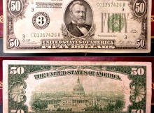 1928 50 dollar bill