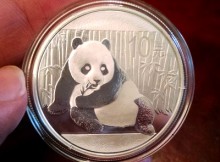 1 oz silver panda china