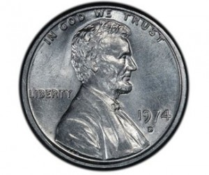 1974-d aluminum cent