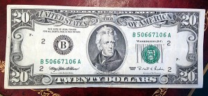 1995 20 dollar bill