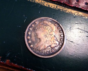 1835 capped bust dime