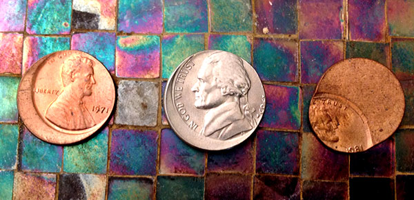 error coins penny nickel off center