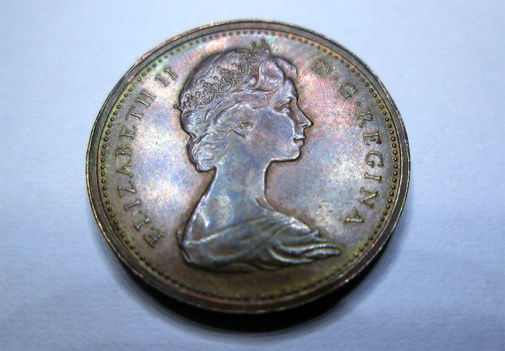 canadian penny obverse
