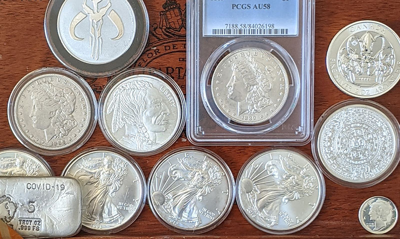 silver coin collection