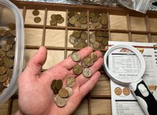 coin board coin sorting